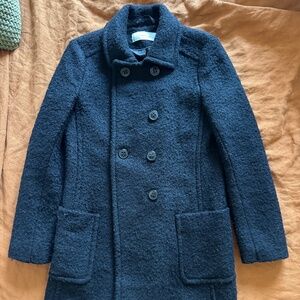 T Tahari Wool Blend Pea Coat